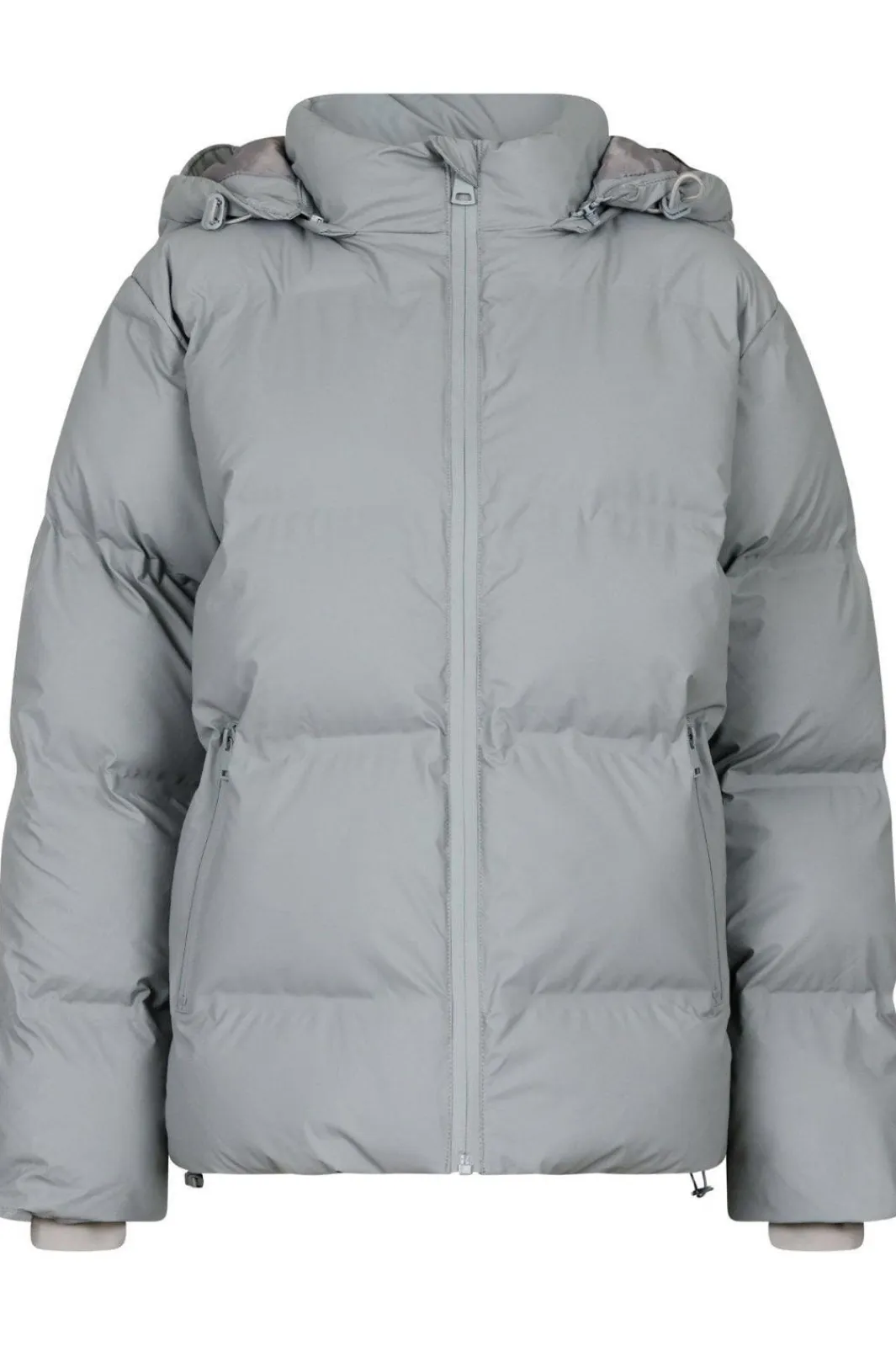 New Neo Noir Fox C Puffer Jacket Light Grey