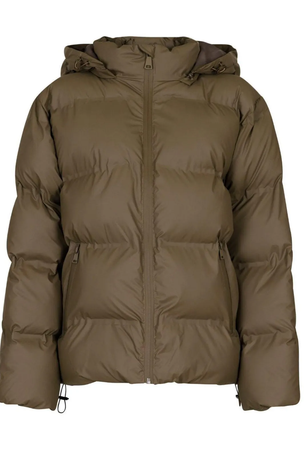 Sale Neo Noir Fox C Puffer Jacket Dark Taupe