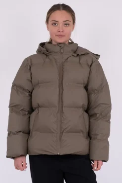 Sale Neo Noir Fox C Puffer Jacket Dark Taupe