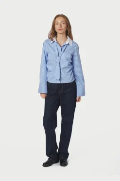 Neo Noir Francesca Stripe Shirt 165981 145