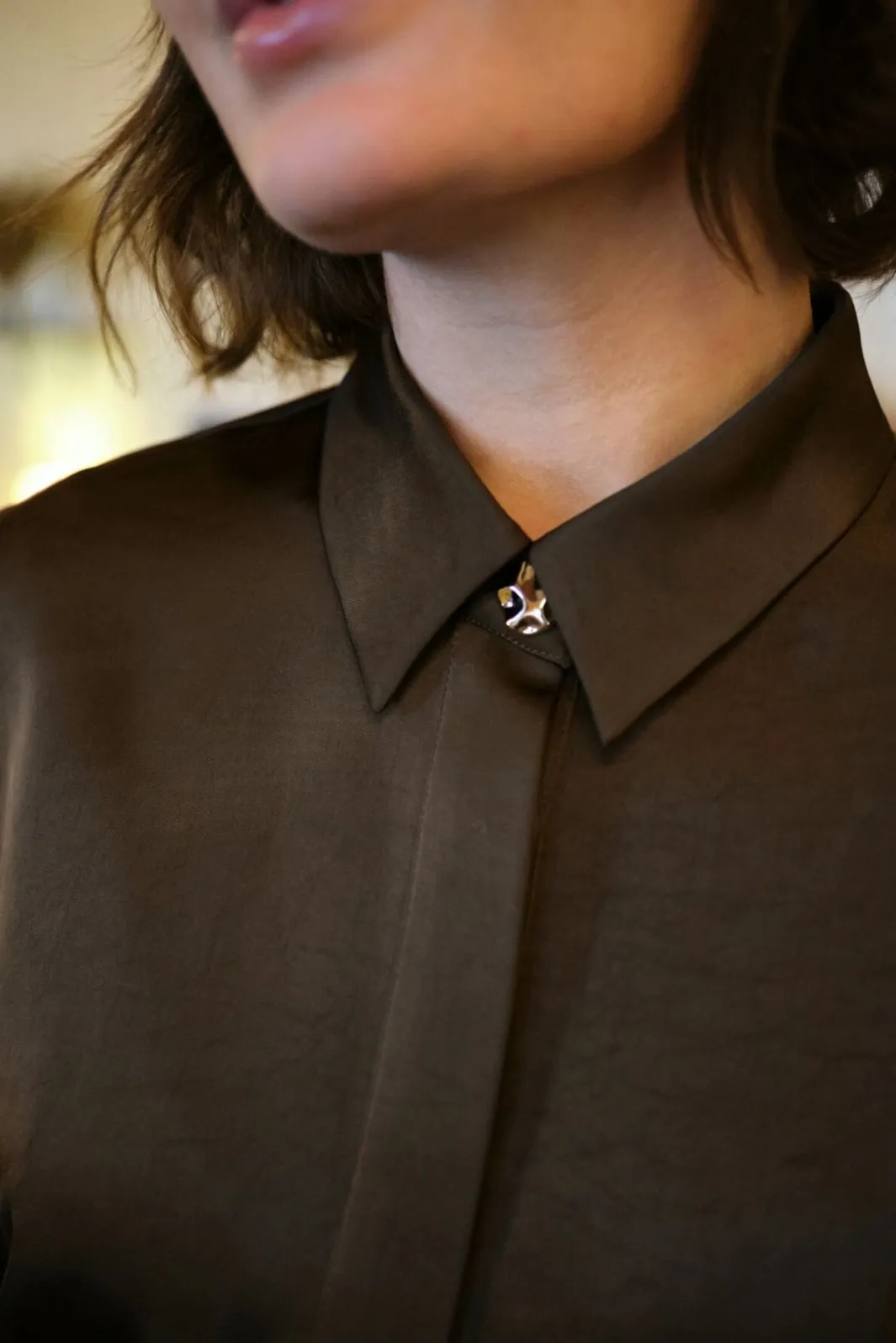 Neo Noir Fransala Heavy Sateen Shirt 166635 676