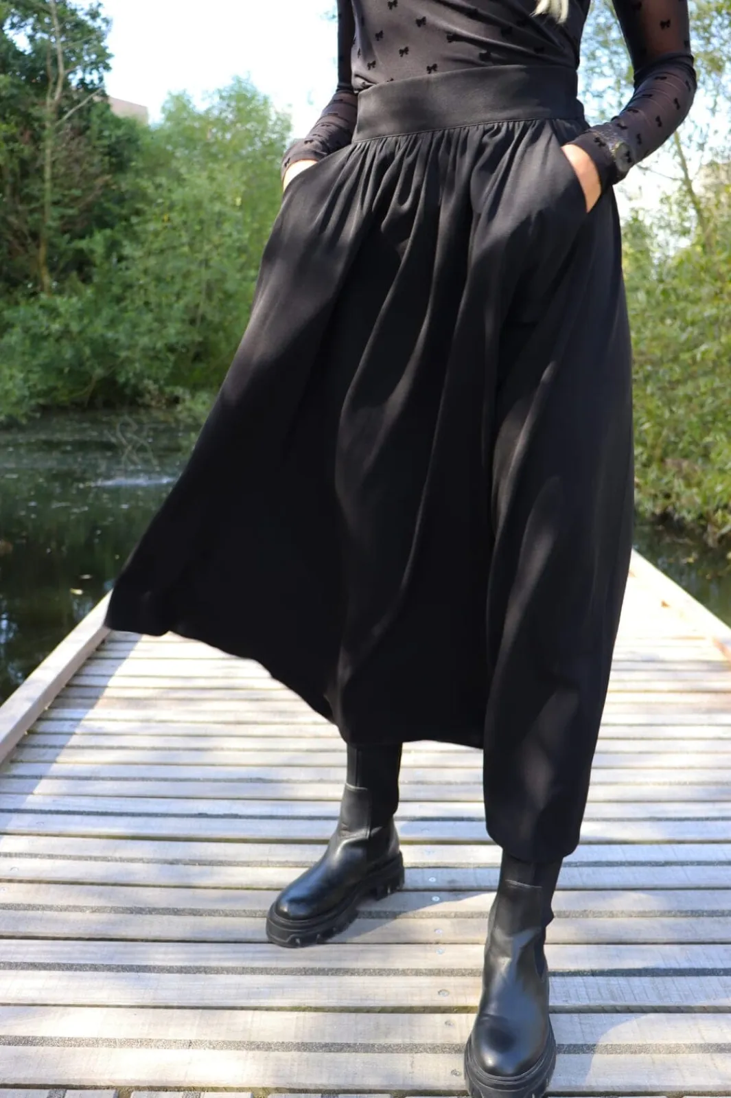 Best Liberte Frede-Long-Skirt 22112 Black