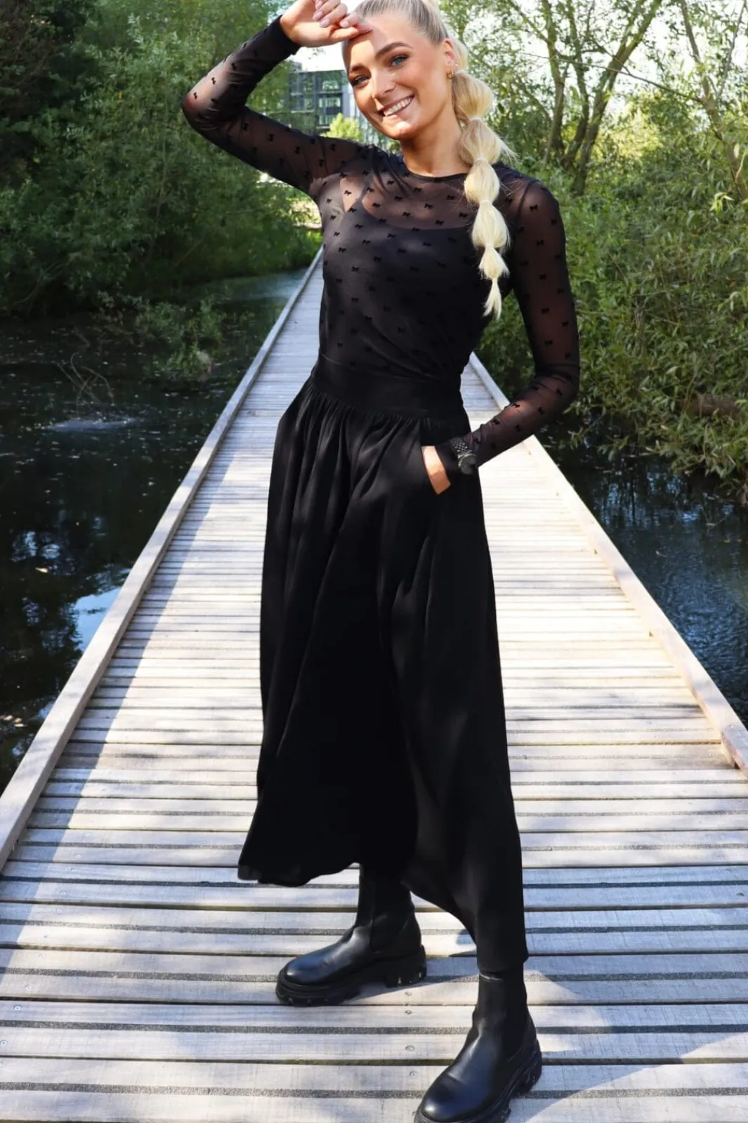 Best Liberte Frede-Long-Skirt 22112 Black