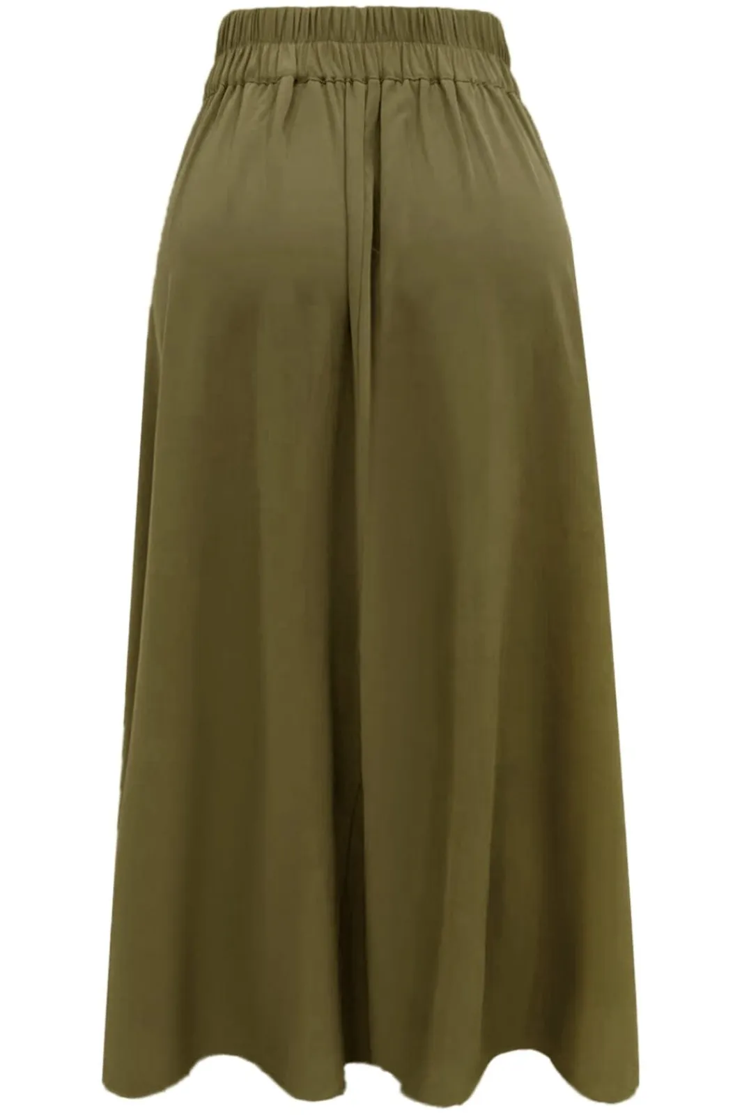Outlet Liberte Frede-Long-Skirt 22112 Army