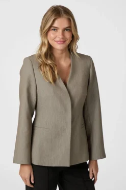 Neo Noir Frillis Fitted Blazer 165996 125