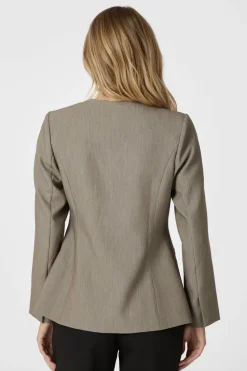 Neo Noir Frillis Fitted Blazer 165996 125