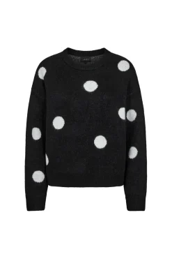 Best Liberte Fro Dot Pullover 22344 Black White Dot