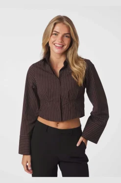 Neo Noir Frost Striped Shirt 167157 676
