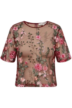 Hot A-View Fuschia Blouse AV4881 373