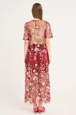 Hot A-View Fuschia Blouse AV4881 373