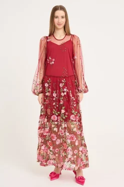 Hot A-View Fuschia Dress AV4614 373