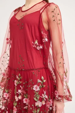 Hot A-View Fuschia Dress AV4614 373