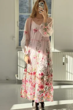 Outlet A-View Fuschia Dress AV4614 258