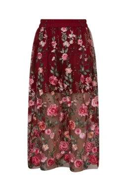 Online A-View Fuschia Skirt AV4624 373