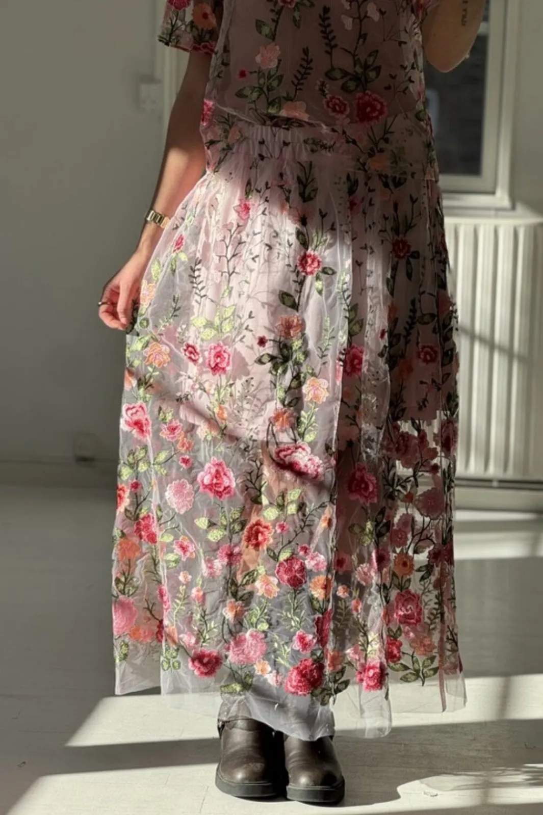 Outlet A-View Fuschia Skirt AV4624 258