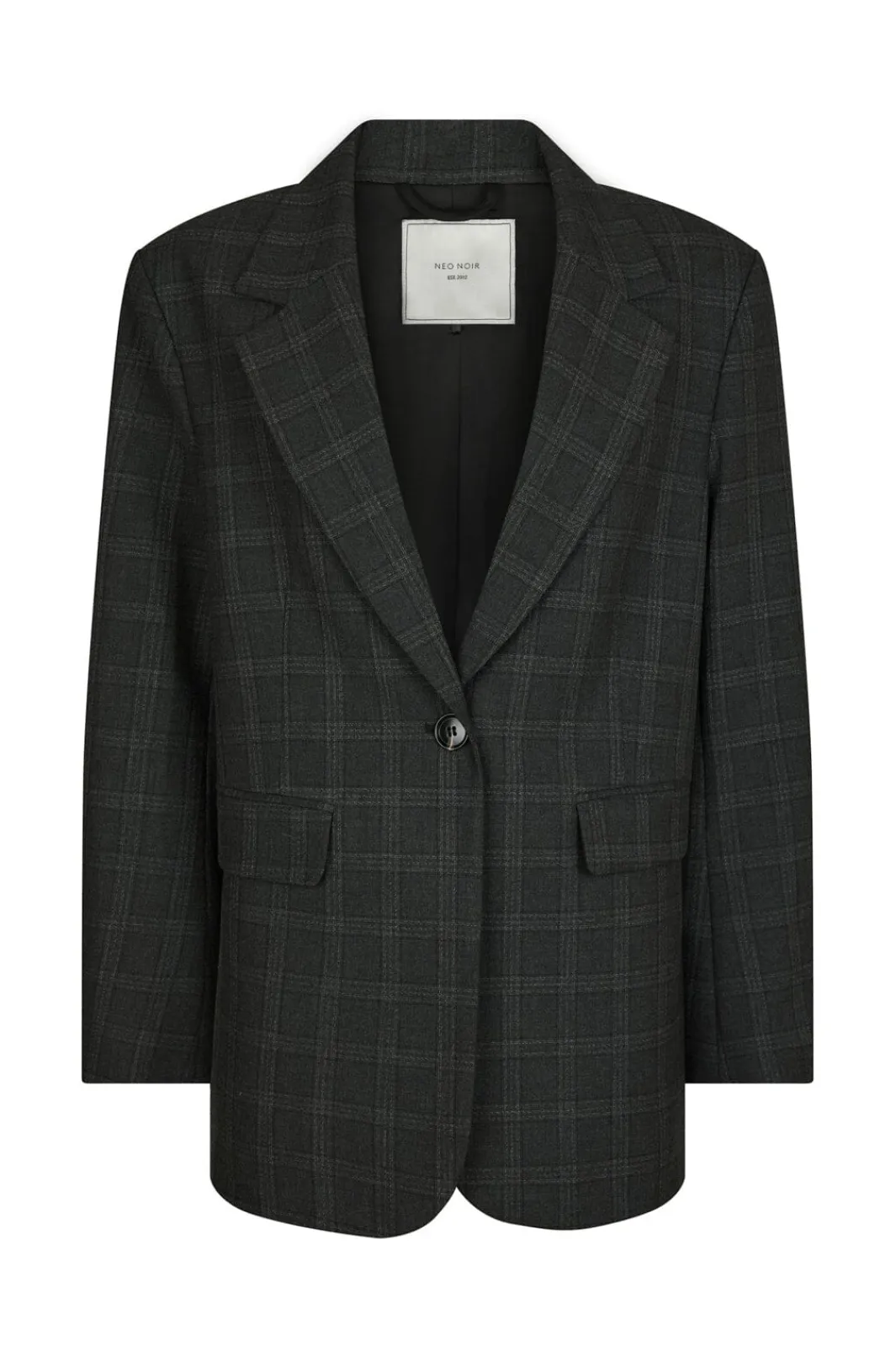 Discount Neo Noir Gaby Check Blazer 166932 132
