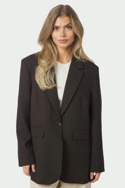 Online Neo Noir Gaby Pinstripe Blazer 168204 676