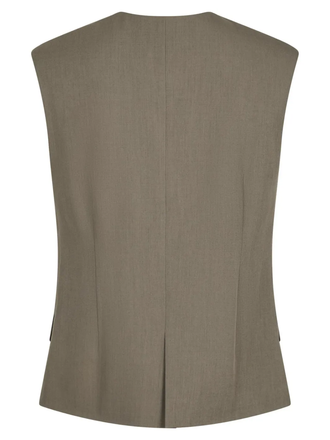 Outlet Neo Noir Gamina Structure Waistcoat Khaki