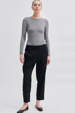 Online Second Female Garbo Trousers 53964 8001 Black