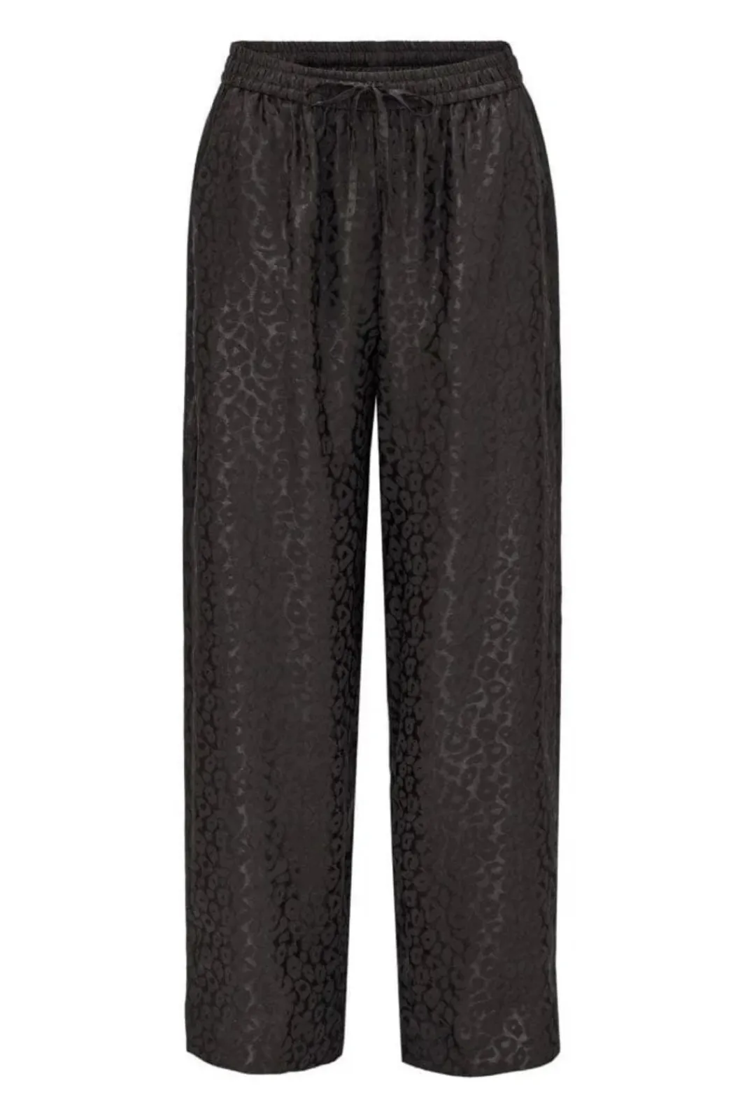 Discount Karmamia Garcia Pants 2248 Black Leo Silk