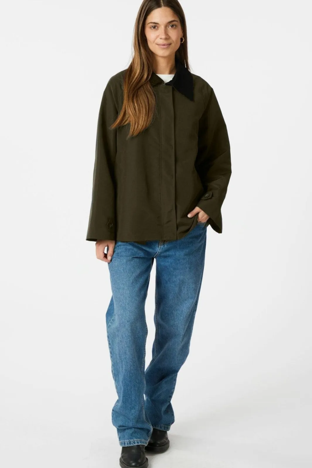 Neo Noir Gatbi Clean Jacket 164226 Dark Green