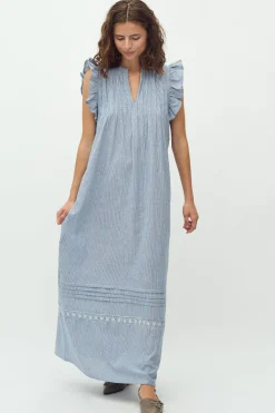 Outlet MbyM Gemala X-Long-M 59310261 Q24 Blue White Stripe