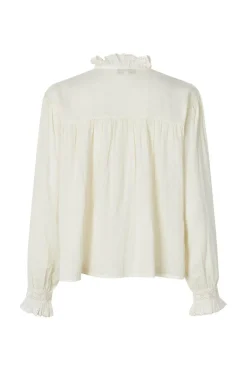 Online Lollys Laundry Gemmall Shirt Ls25487-1069 02 Creme