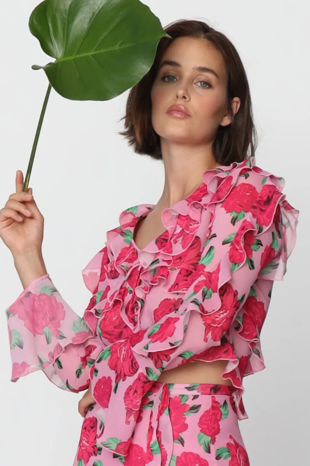Hot Cras Georgia Blouse C240213 8097