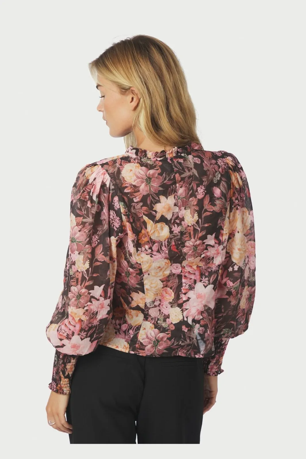 Discount Neo Noir Gilda Big Flower Blouse 166925 100