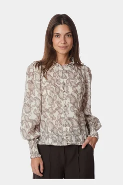 Online Neo Noir Gilda Soft Paisley Blouse 167647 122