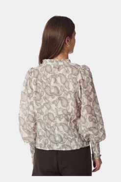 Online Neo Noir Gilda Soft Paisley Blouse 167647 122