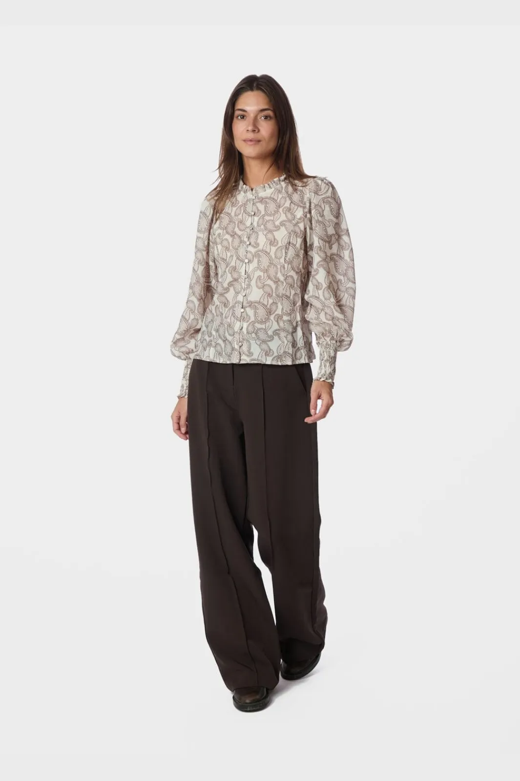 Online Neo Noir Gilda Soft Paisley Blouse 167647 122