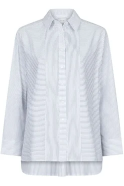Hot Neo Noir Gili Stripe Shirt White