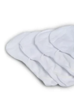 Online Pieces Gilly Footies 4-Pack Bright White