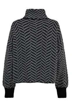 Gossia Ginago Sweater G2168 Black Grey Mix