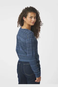 Sale Neo Noir Gini Chevron Knit Cardigan 166461 141
