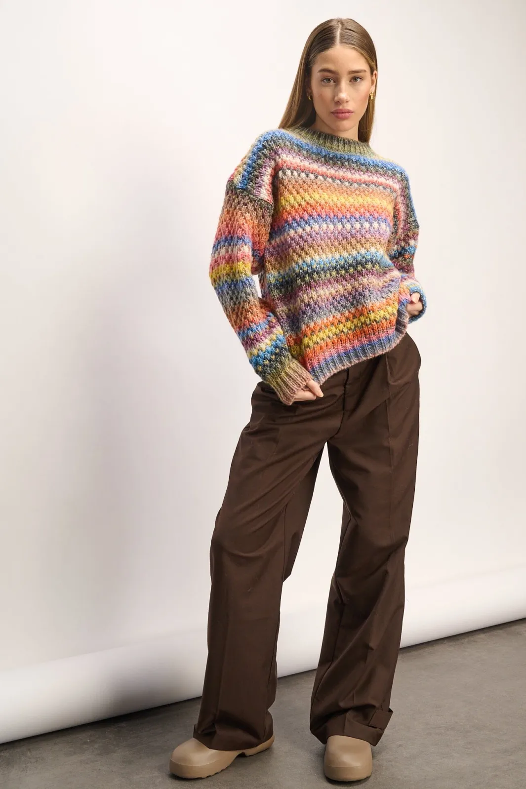 Discount Noella Gio Sweater Multi Mix