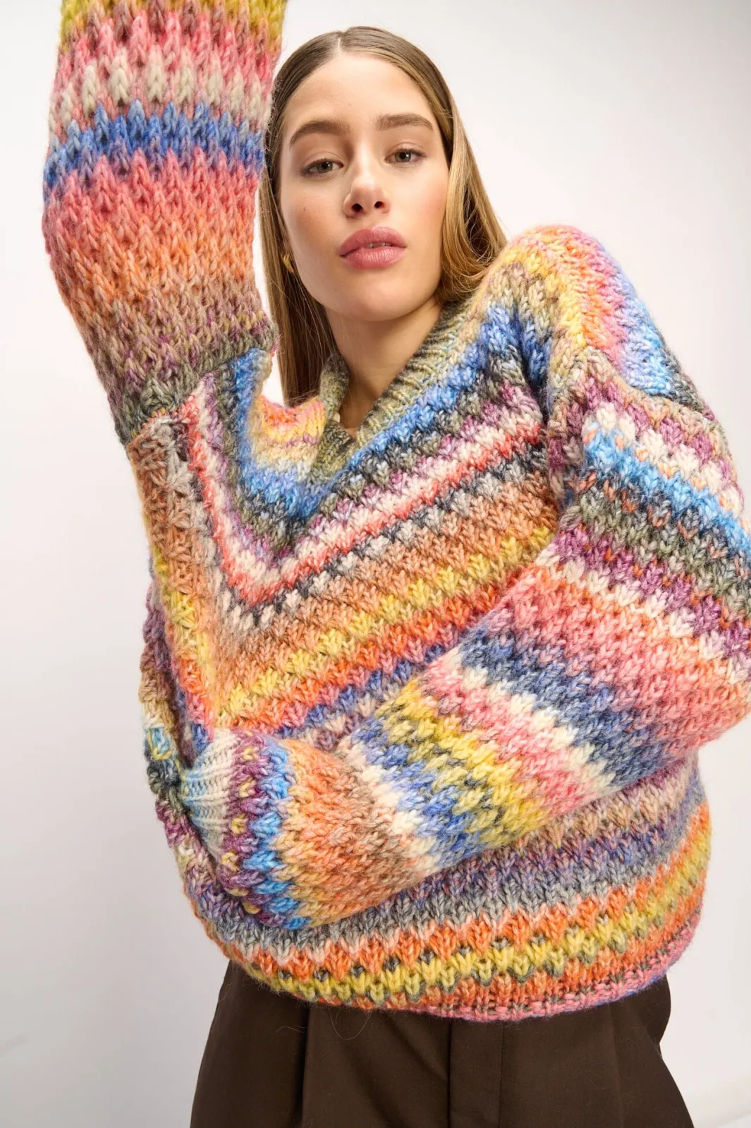 Discount Noella Gio Sweater Multi Mix