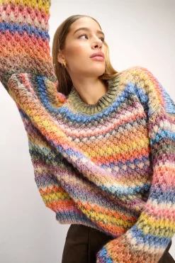Discount Noella Gio Sweater Multi Mix