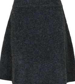 Outlet Neo Noir Gisa Knit Skirt Antracit