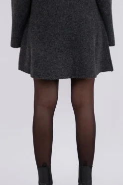 Outlet Neo Noir Gisa Knit Skirt Antracit
