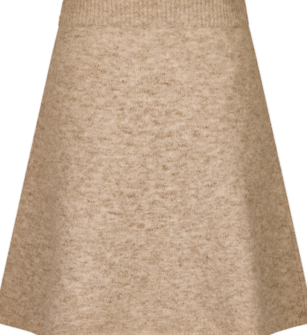 Hot Neo Noir Gisa Knit Skirt Sand Melange
