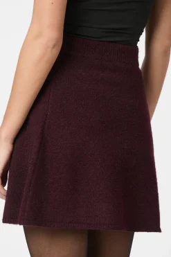 Clearance Neo Noir Gisa Knit Skirt 161228 682