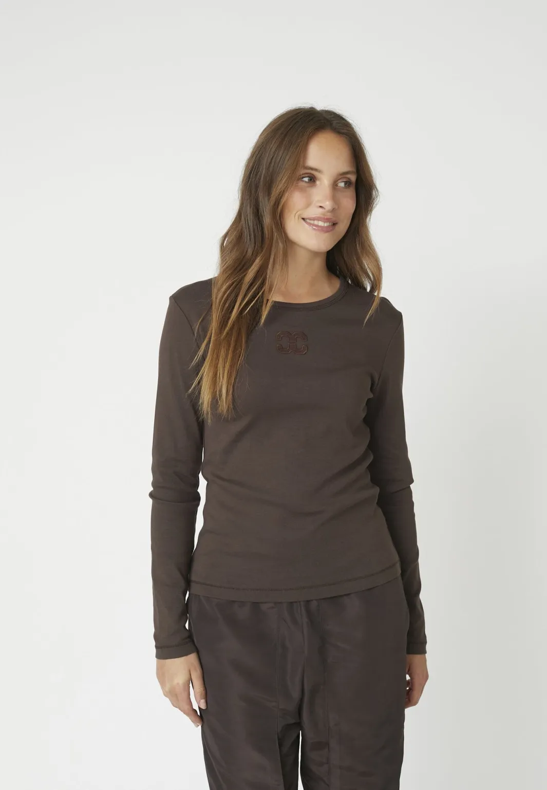 Best Co´Couture Grannycc Embroidery Ls Tee 33180 145