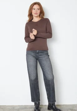 Best Co´Couture Grannycc Embroidery Ls Tee 33180 145