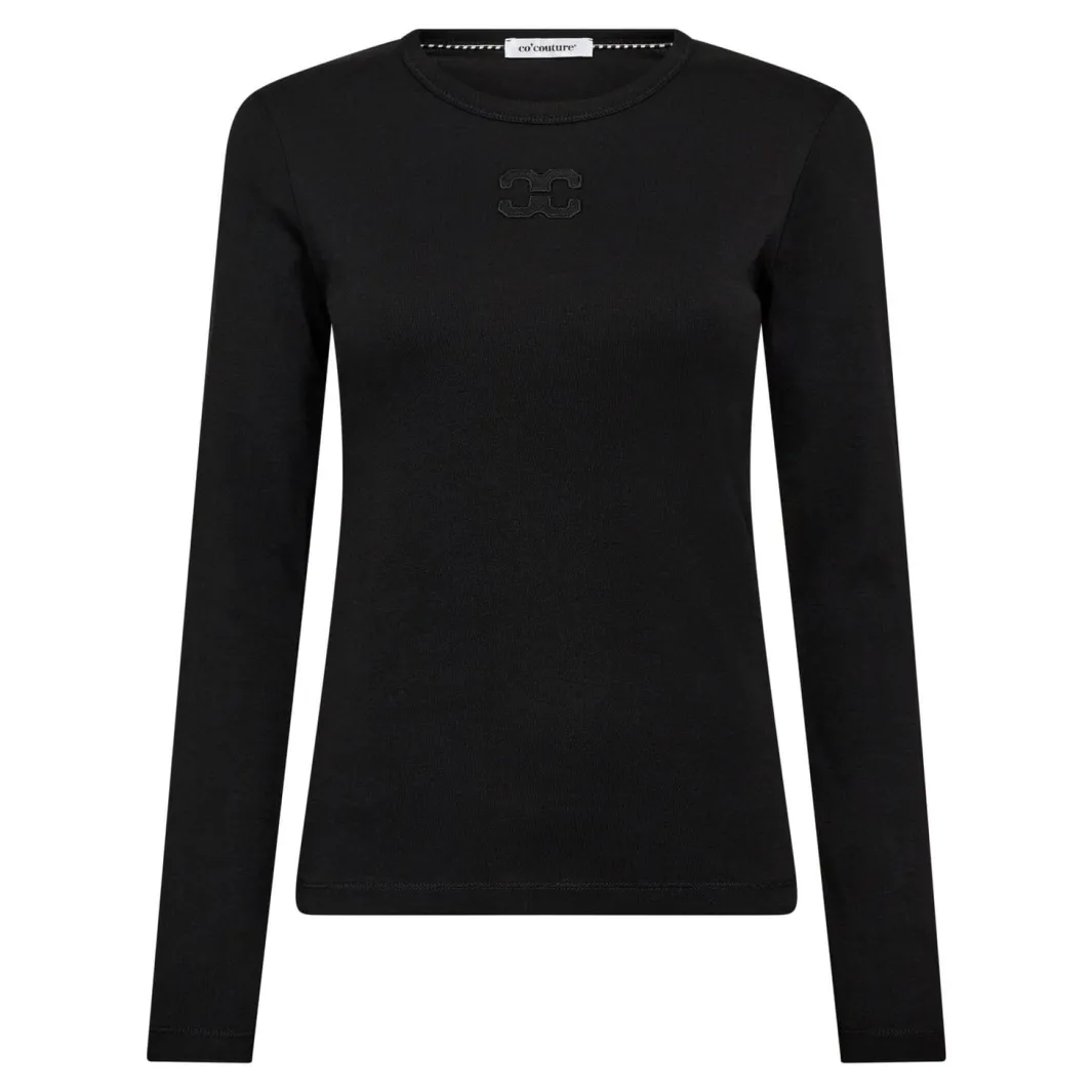 Hot Co´Couture Grannycc Embroidery Ls Tee 33180 96