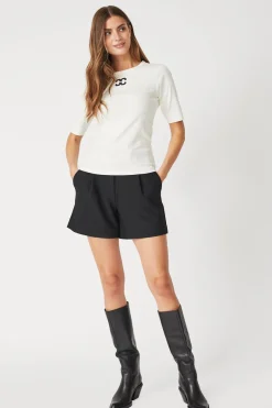 Co´Couture Grannycc Logo Tee 33101 11 Off White