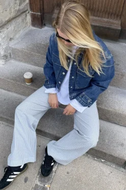 New MbyM Grasielle-M Blue Sugar Stripe