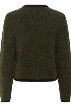 Sale Gestuz Gzalpha Ls Contrast Cardigan 10910459 108313
