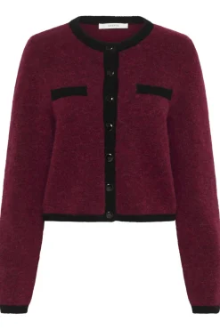 New Gestuz Gzalpha Ls Contrast Cardigan 10910459 108773